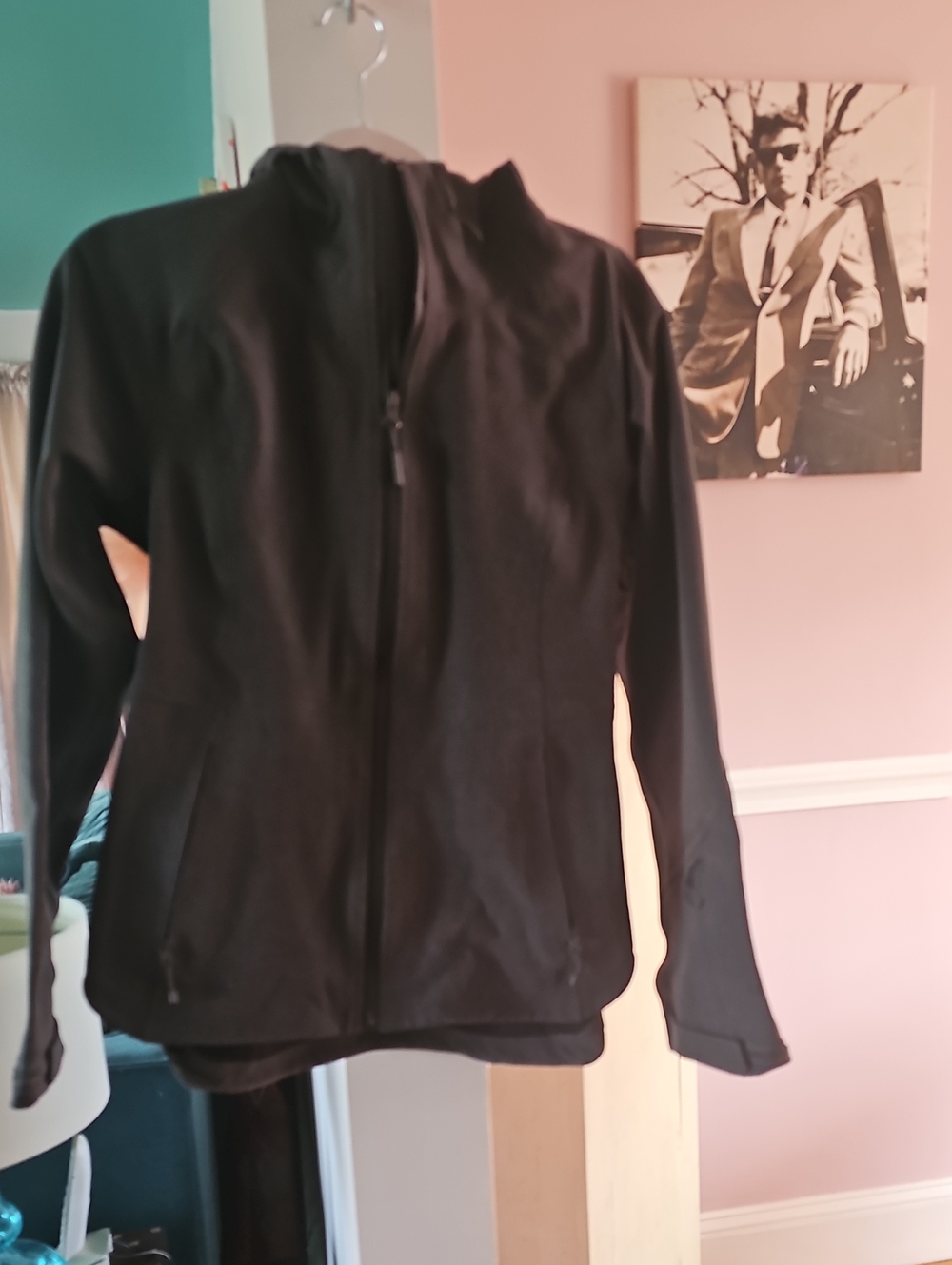 Women’s Black Zip-Up Jacket - Brand